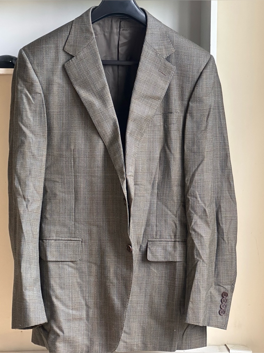 Canali Saks Fifth Avenue Silk Wool 2-Button Men’s Sport Coat Blazer Size 54L
